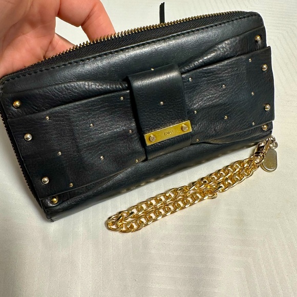 Chloe black leather clutch/Wallet! ✨👜
